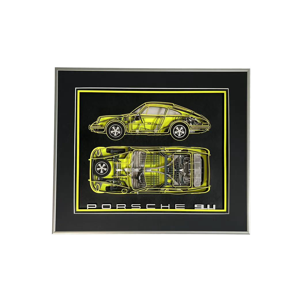 3dcarwallart Luxury 3D Sport Cars Frames